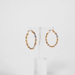 Anting Gipsi Tambang Kepang Kombinasi Kr.Putih,kuning 700 UBS