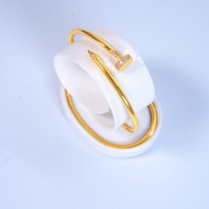 Gelang Kepala Paku W/Sirkon Kr. Kuning 700*