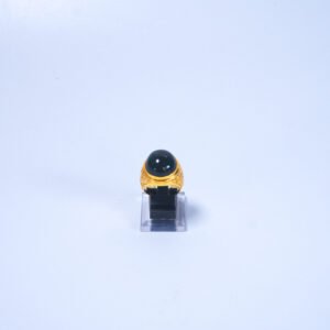 Cincin Bacan Gulau Bulat Ukir Bunga Kr.Kuning HM